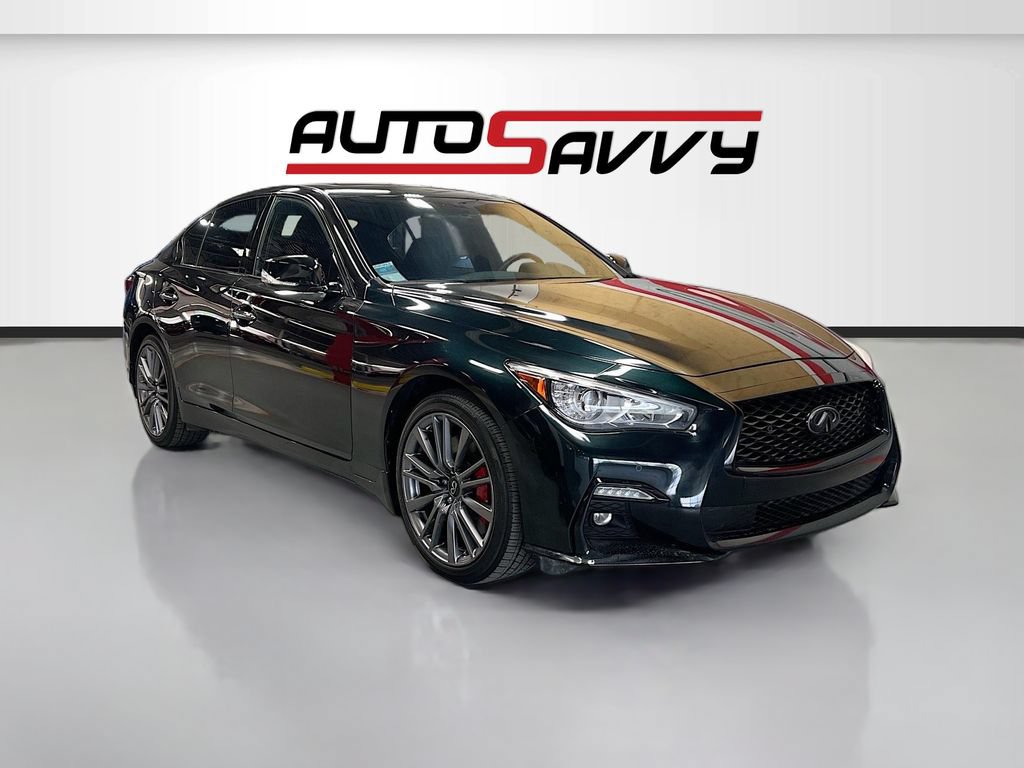 Used 2024 INFINITI Q50 Red Sport 400 w/ Black Opal Edition AWD/4WD image 1