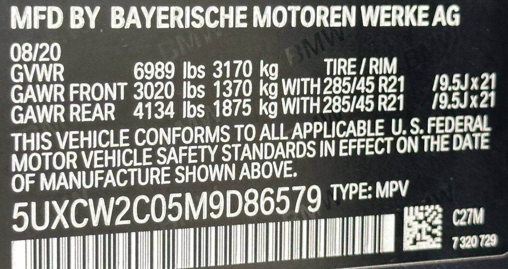 Used 2021 BMW X7 xDrive40i w/ Premium Package AWD/4WD image 48