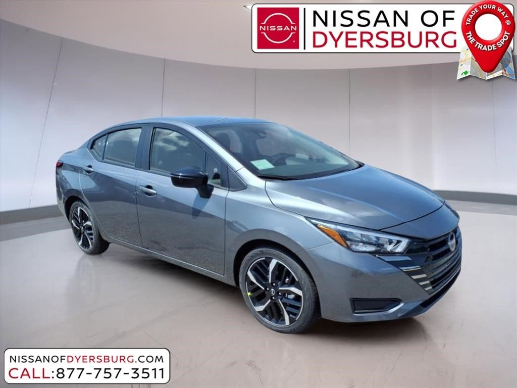 New 2025 Nissan Versa SR w/ Trunk Package FWD image 1