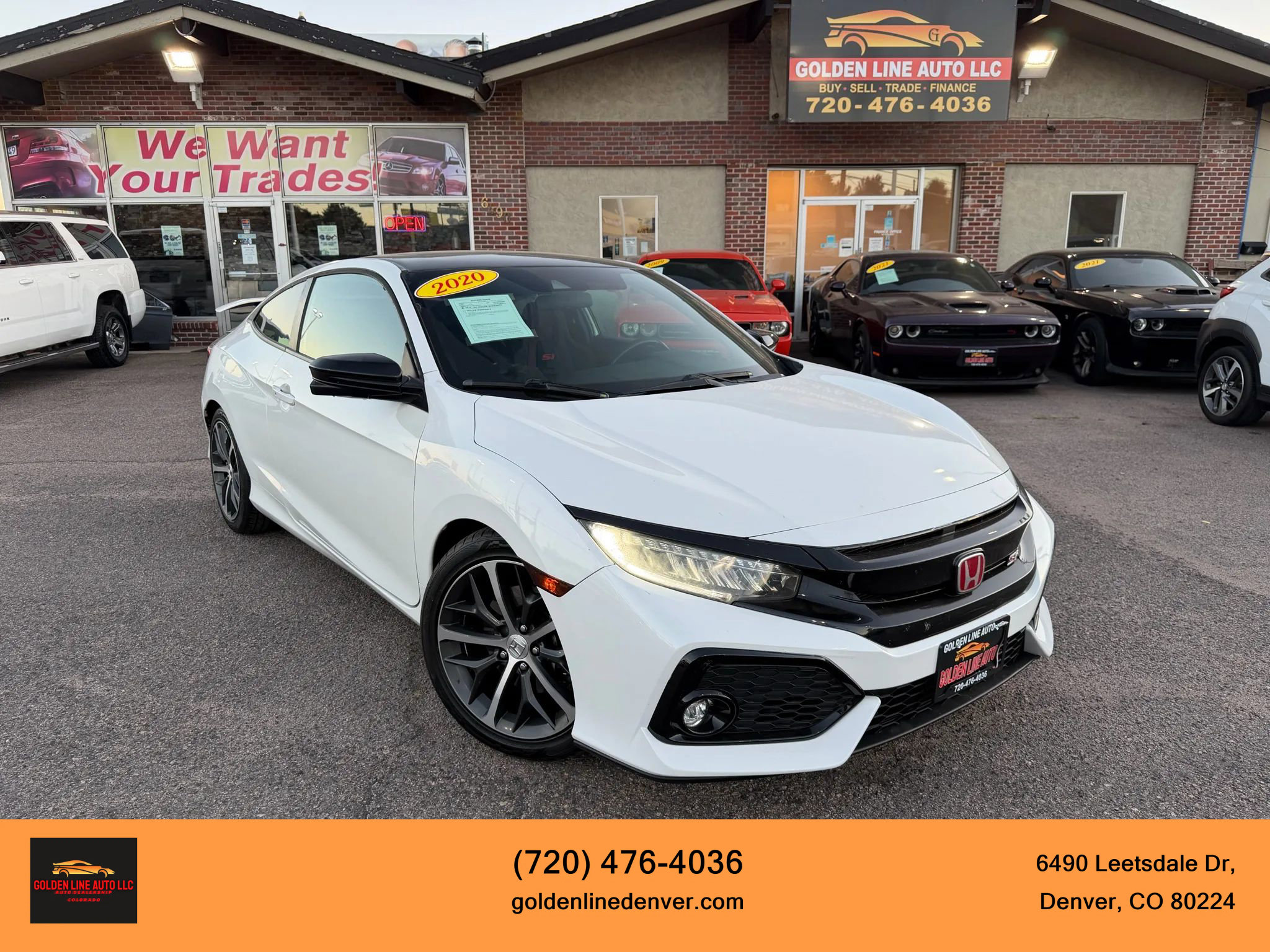 Used 2020 Honda Civic Si