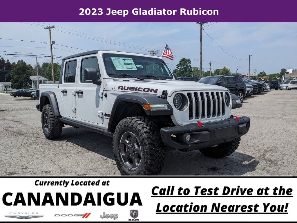 New 2023 Jeep Gladiator Rubicon w/ LED Lighting Group image 1