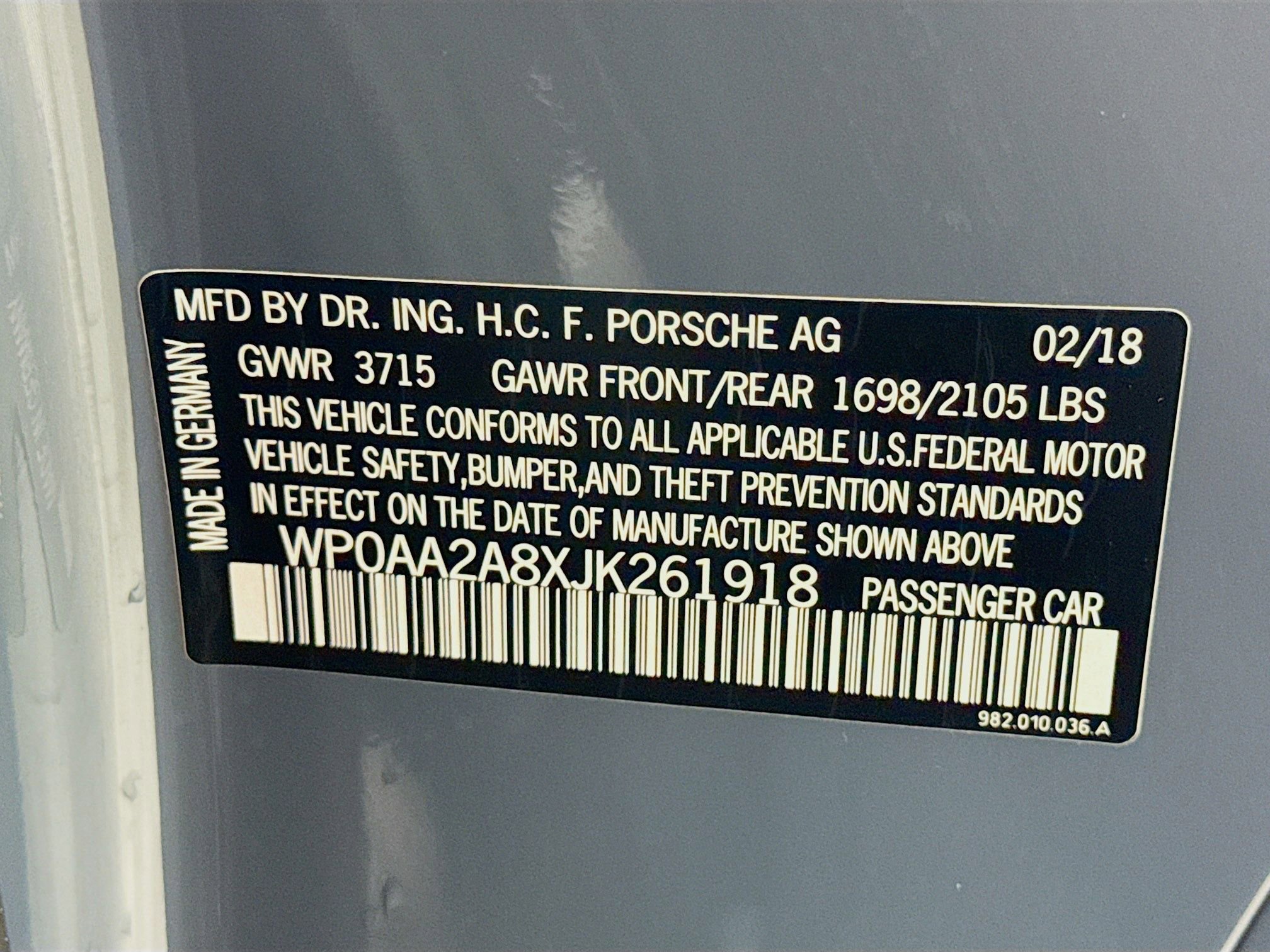 Certified 2018 Porsche 718 Cayman image 25