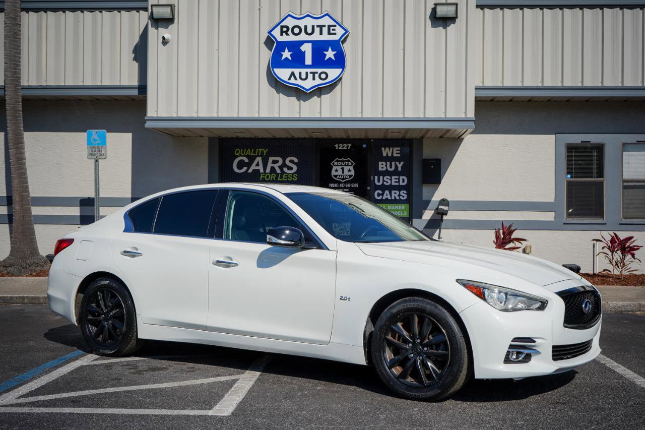 Used 2016 INFINITI Q50 Premium w/ 2.0T Premium Plus Package image 4