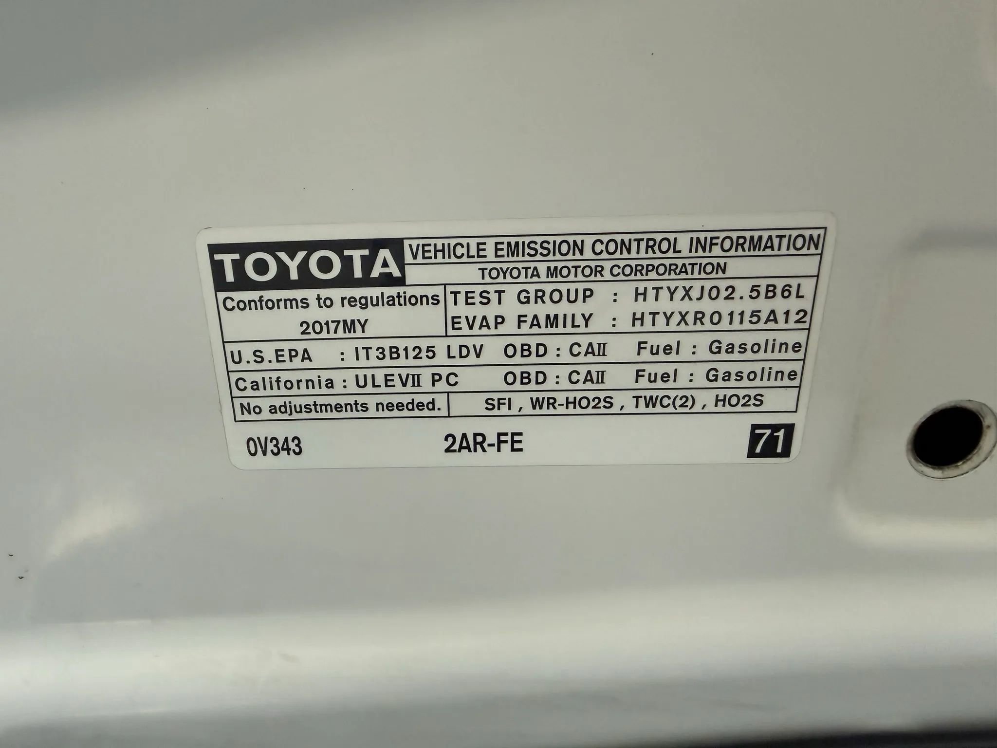 Used 2017 Toyota Camry SE FWD image 50