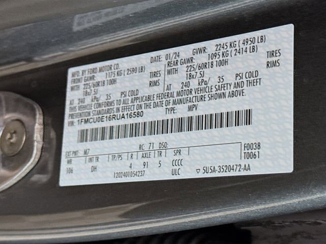 Used 2024 Ford Escape SE w/ PHEV Premium Package image 34