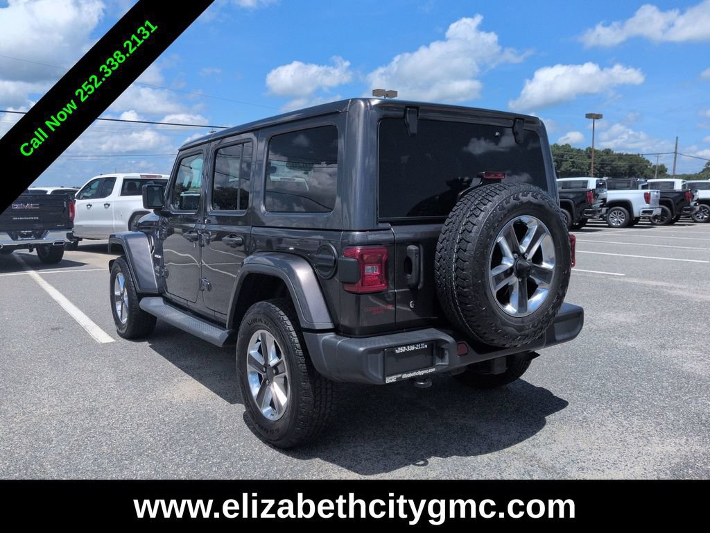 Used 2020 Jeep Wrangler Unlimited Sahara AWD/4WD image 9
