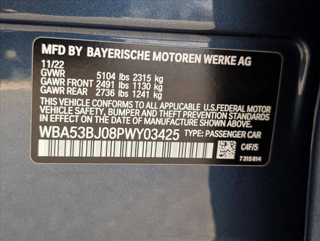 Certified 2023 BMW 540i w/ Executive Package image 26