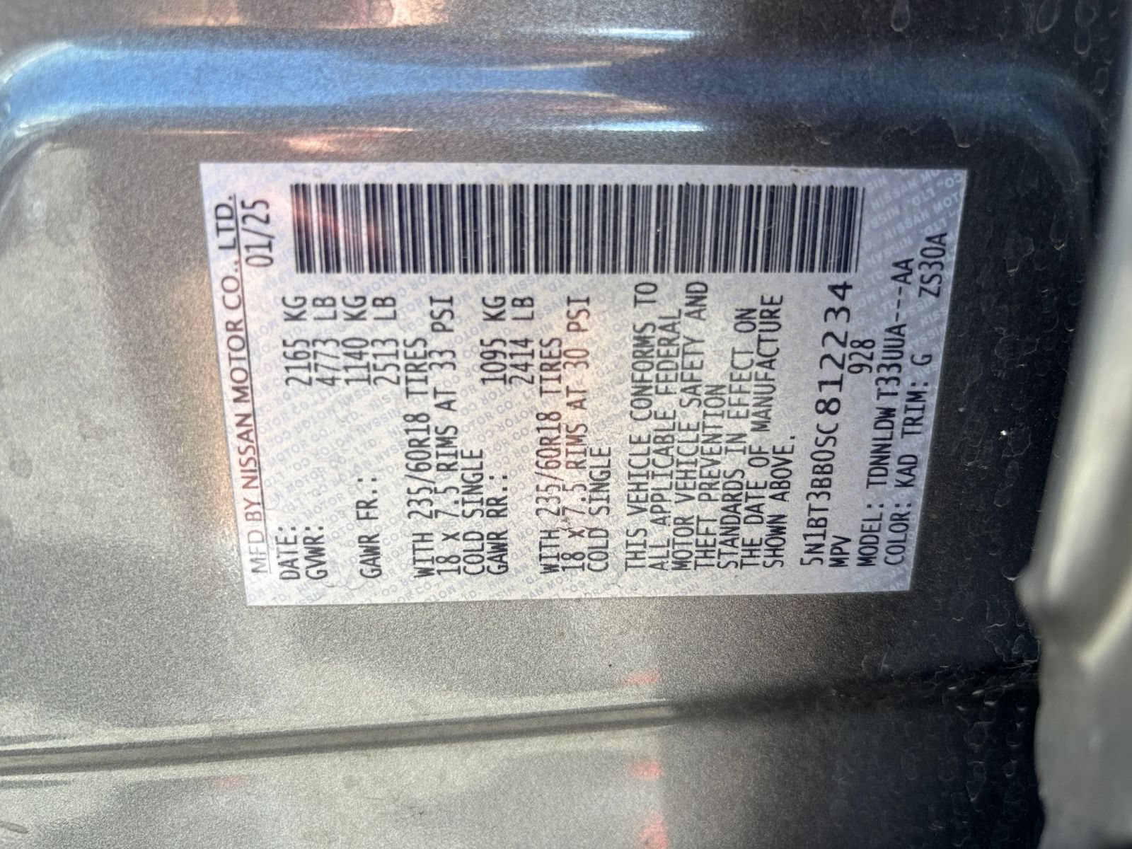 Used 2025 Nissan Rogue SV AWD/4WD image 30