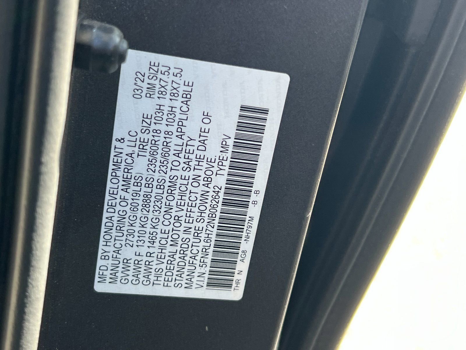 Used 2022 Honda Odyssey EX-L image 29