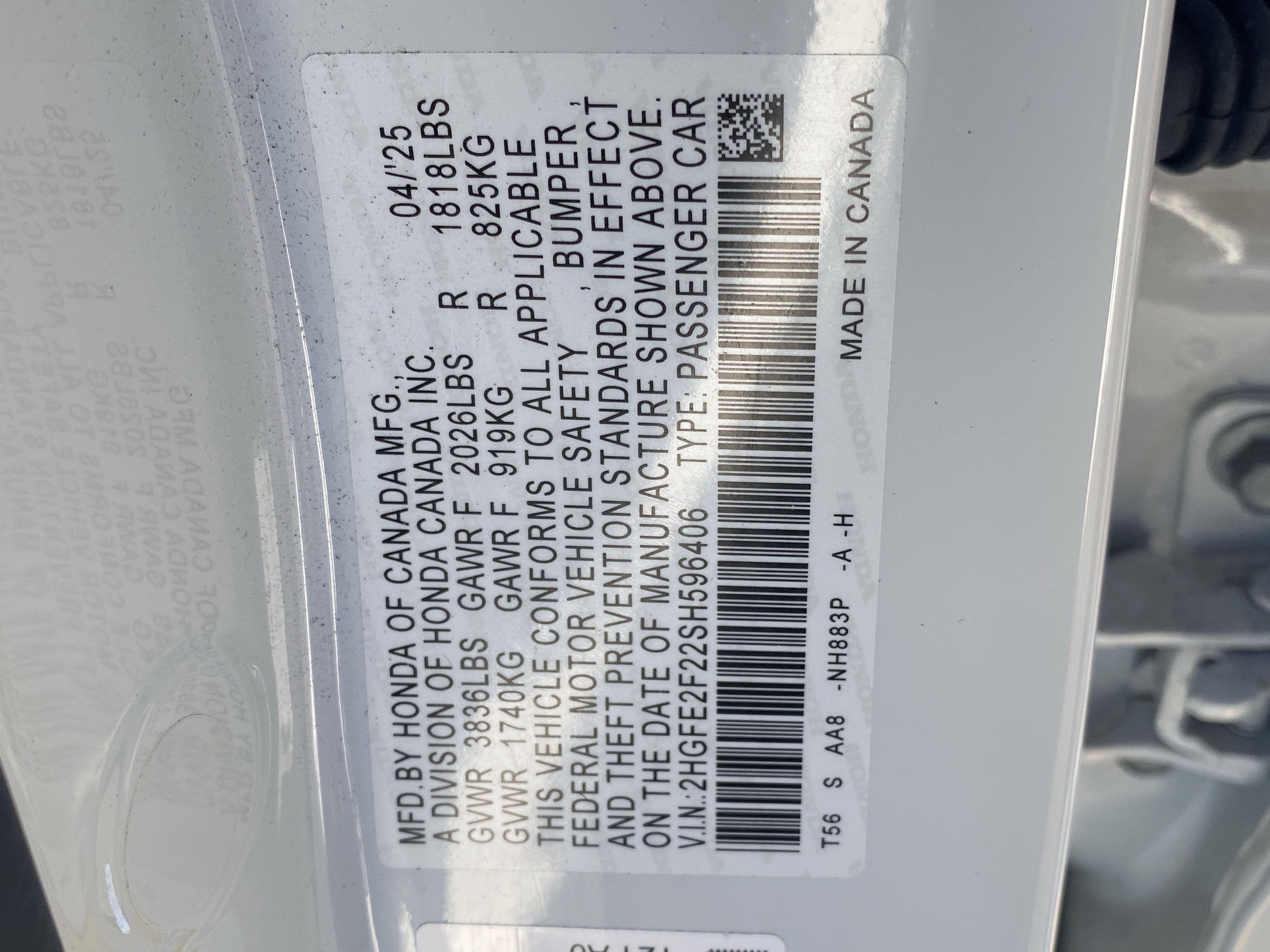 Used 2025 Honda Civic LX image 29