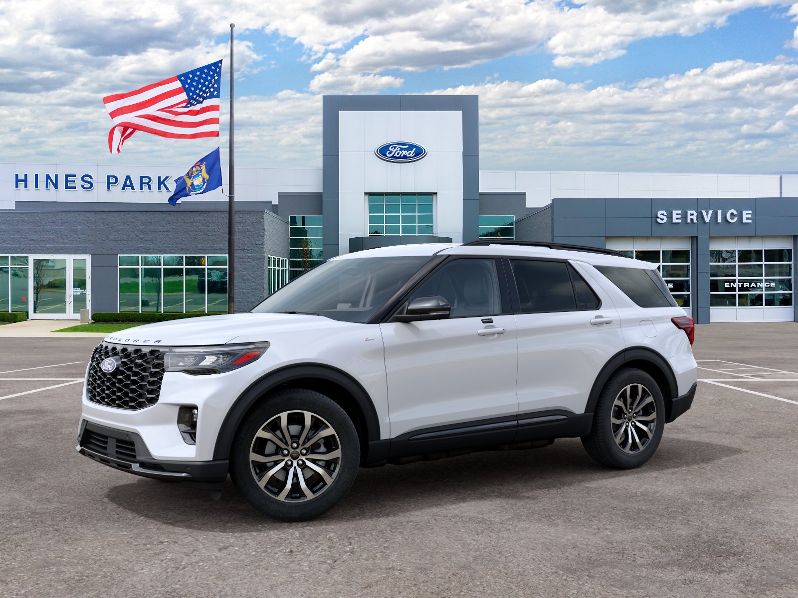New 2027 Ford Explorer ST-Line w/ Premium Package