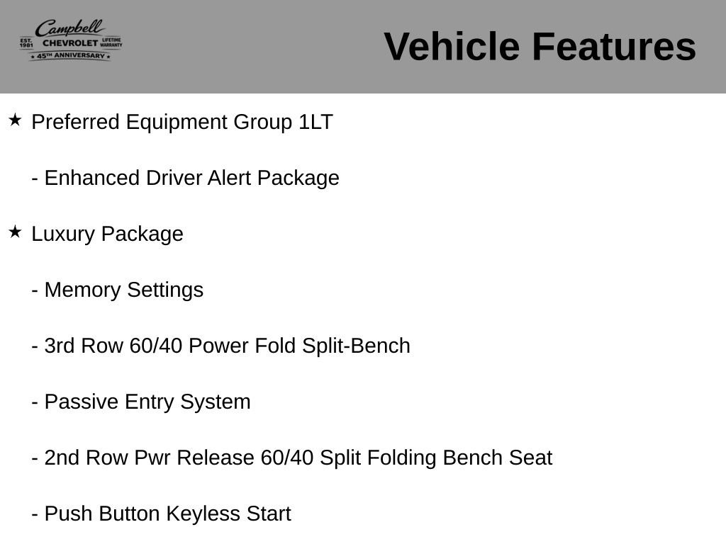 Used 2017 Chevrolet Suburban LT w/ LT Signature Package AWD/4WD image 10