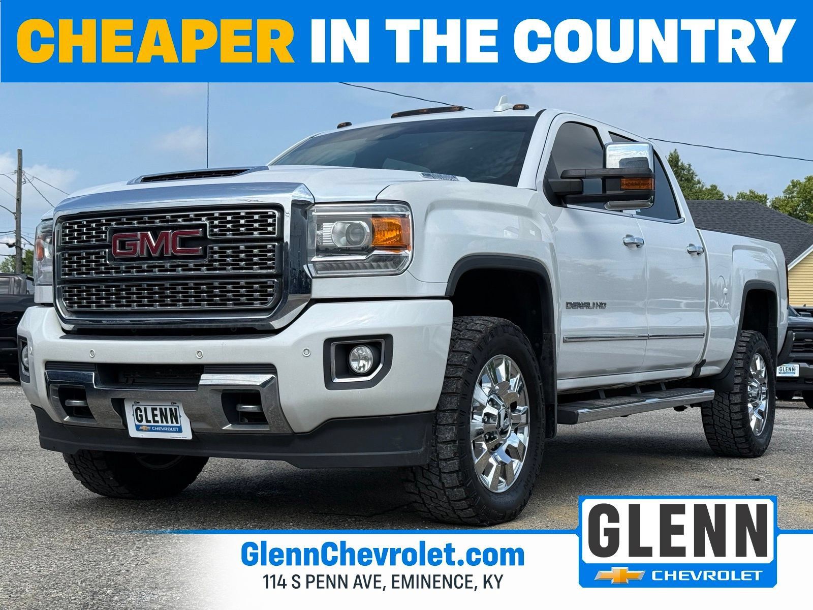 Used 2019 GMC Sierra 2500 Denali w/ Duramax Plus Package AWD/4WD image 1