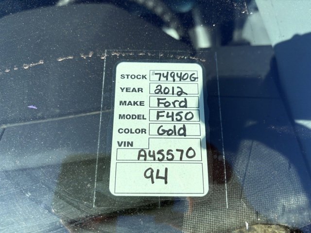 Used 2012 Ford F450 XL w/ PWR Equipment Group image 38