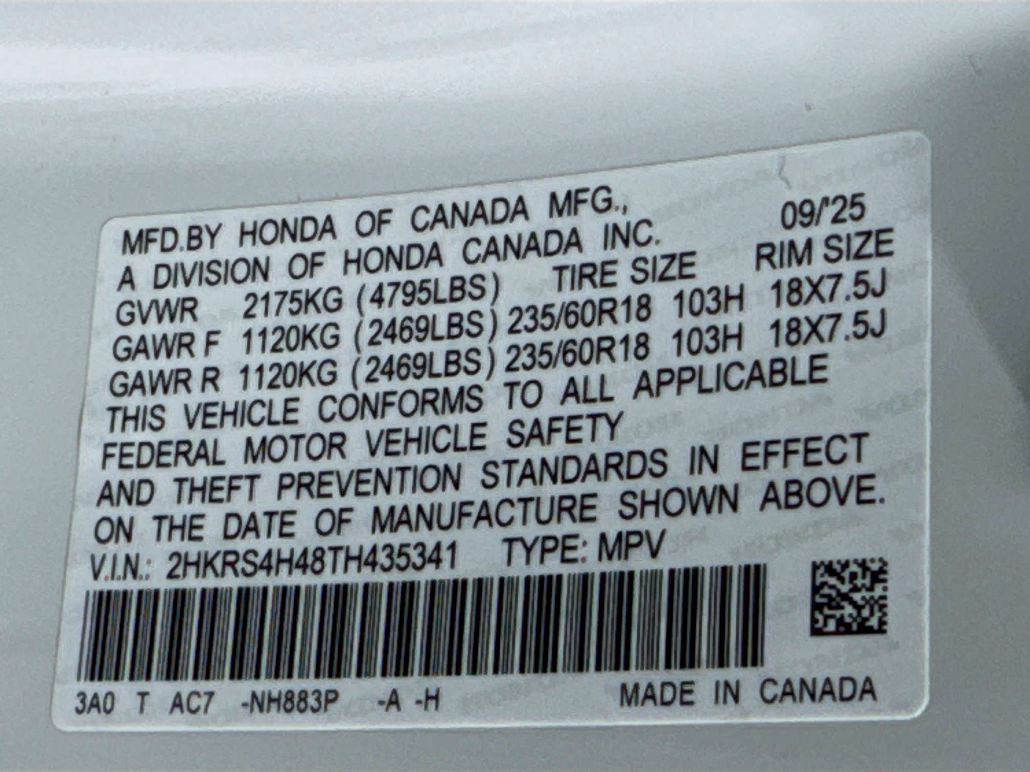 New 2026 Honda CR-V EX image 31