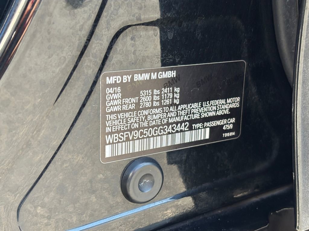 Used 2016 BMW M5 RWD image 26
