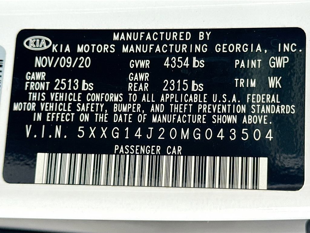Used 2021 Kia K5 LXS image 28