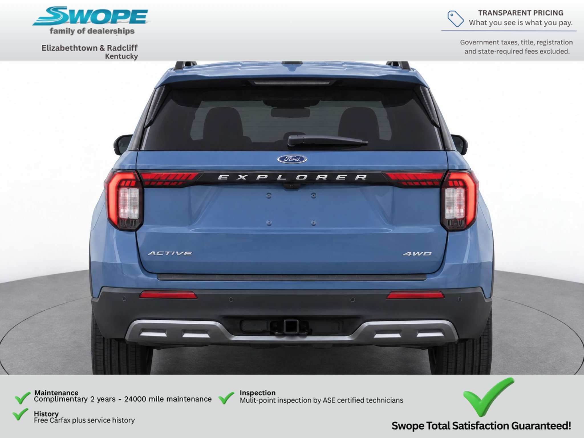 Used 2025 Ford Explorer Active w/ Active Comfort Package AWD/4WD image 6