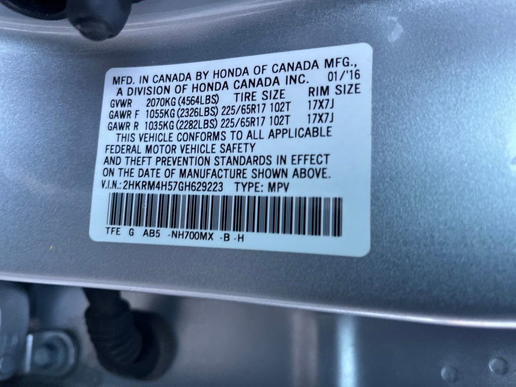 Used 2016 Honda CR-V EX image 29