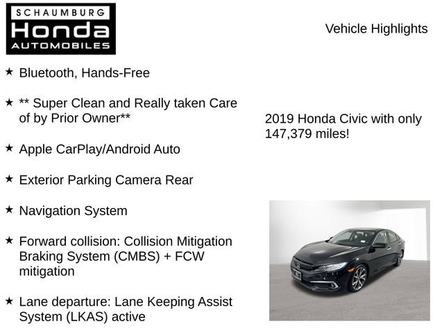 Used 2019 Honda Civic Touring image 7