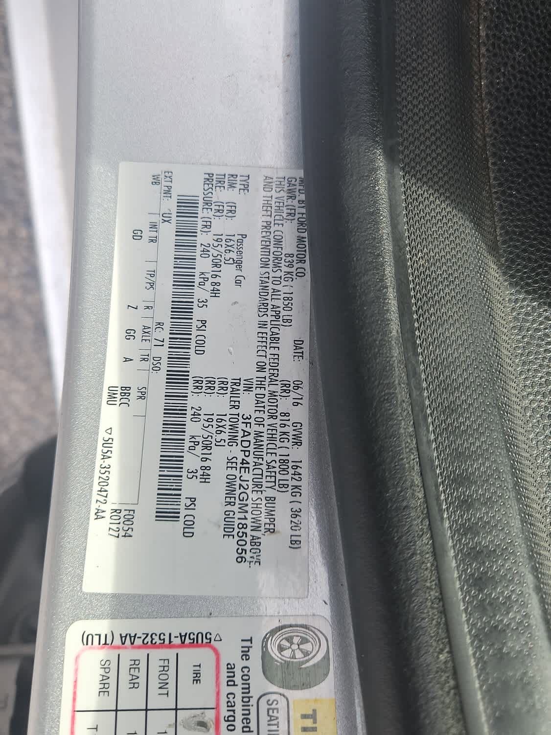 Used 2016 Ford Fiesta SE w/ Equipment Group 201A FWD image 21