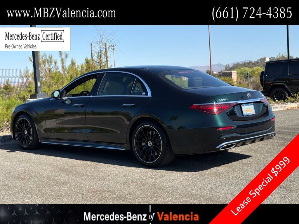 Certified 2026 Mercedes-Benz S 580 4MATIC Sedan image 11