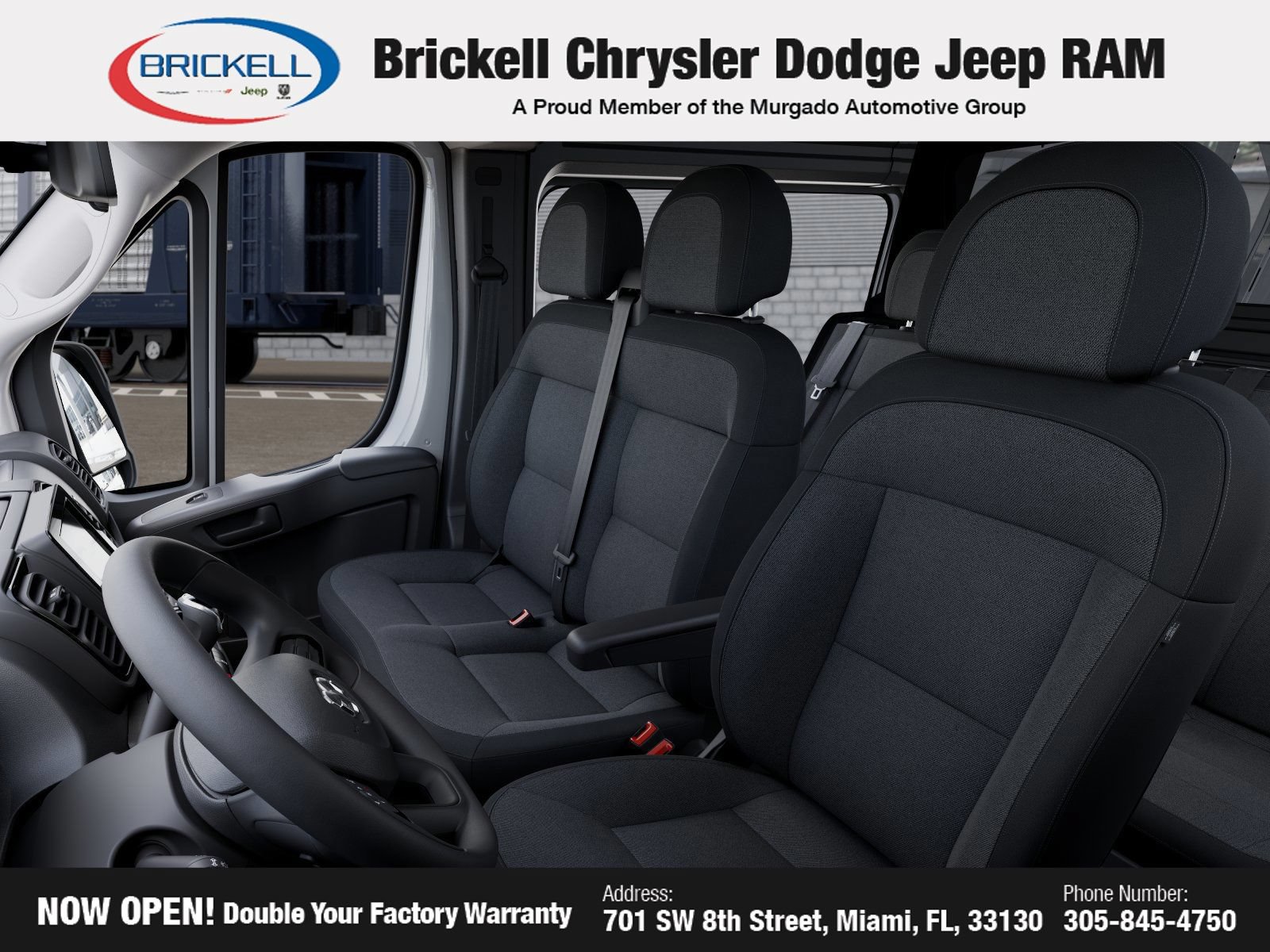 New 2026 RAM ProMaster 3500 w/ Crew Van Package FWD image 24