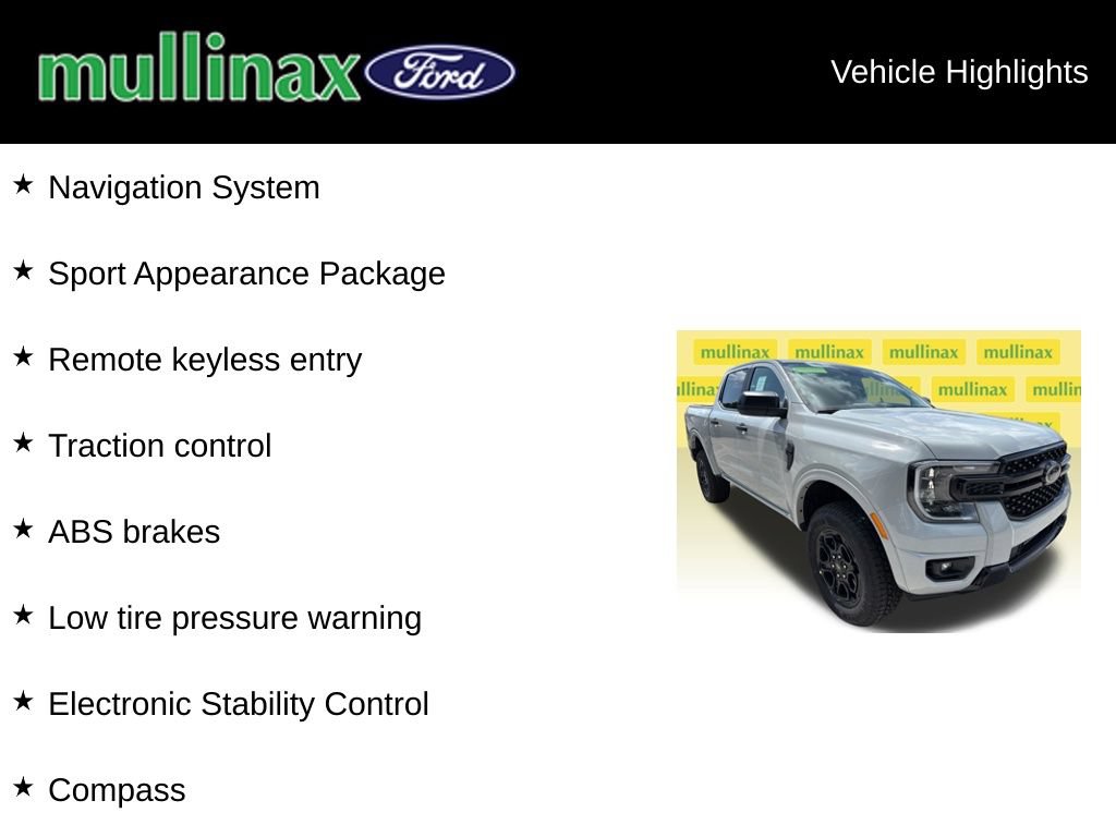 New 2026 Ford Ranger XLT w/ Equipment Group 301A High RWD image 15
