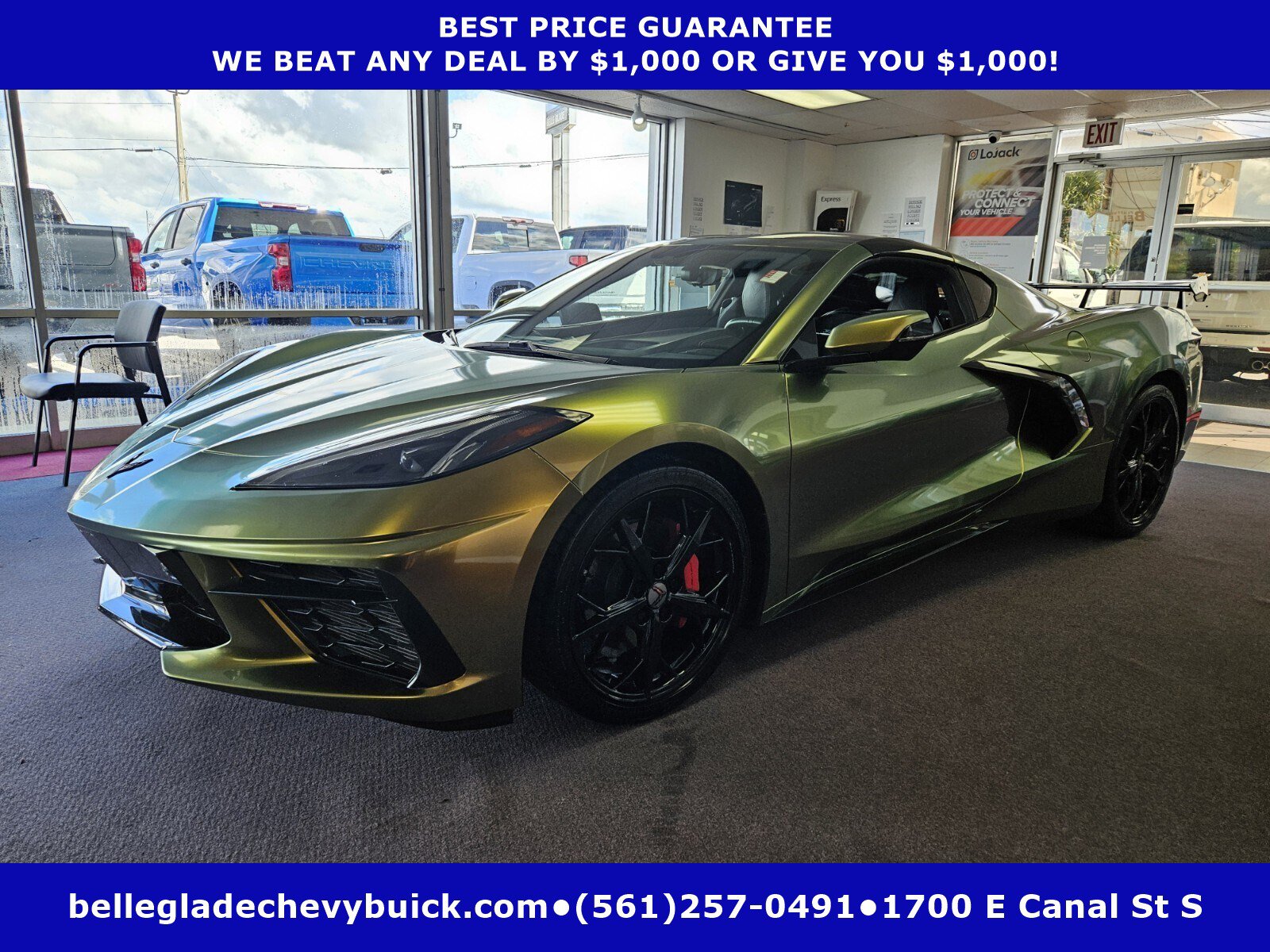 Used 2020 Chevrolet Corvette Stingray Preferred Cpe w/ 2LT Preferred Equipment Group