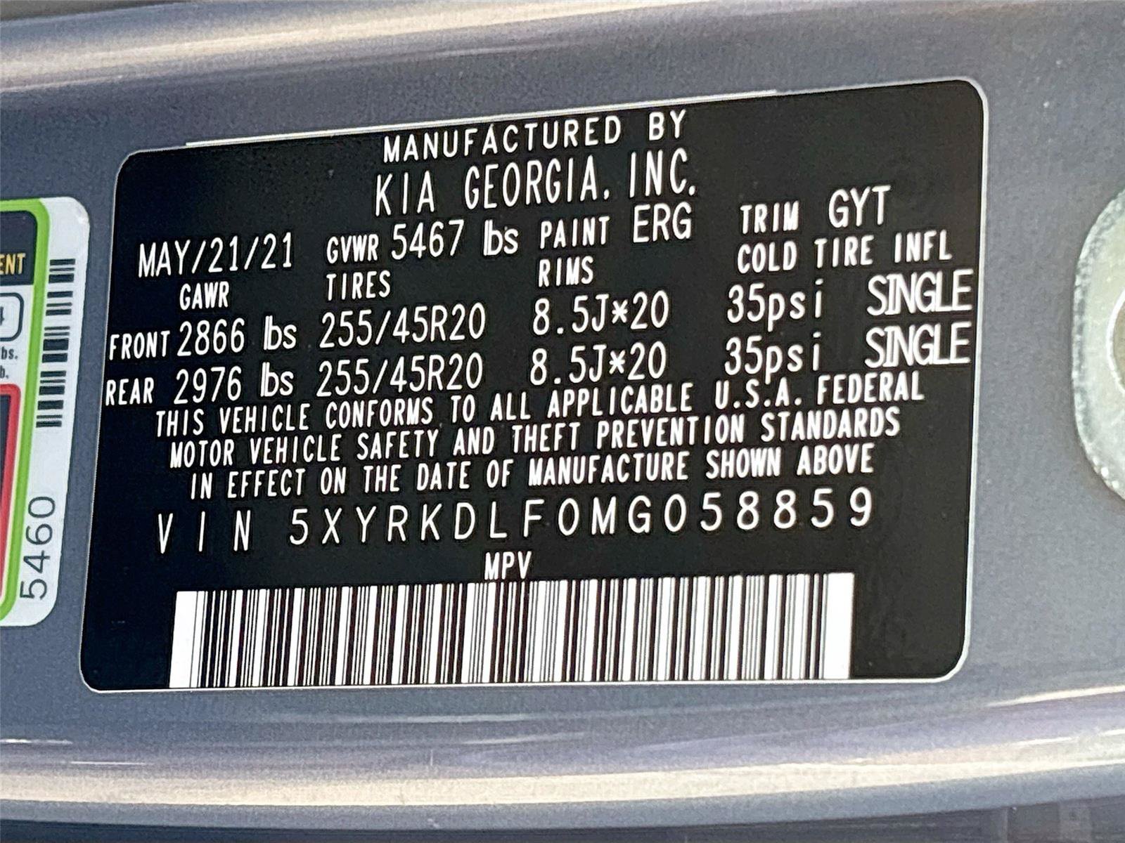 Used 2021 Kia Sorento SX AWD/4WD image 34