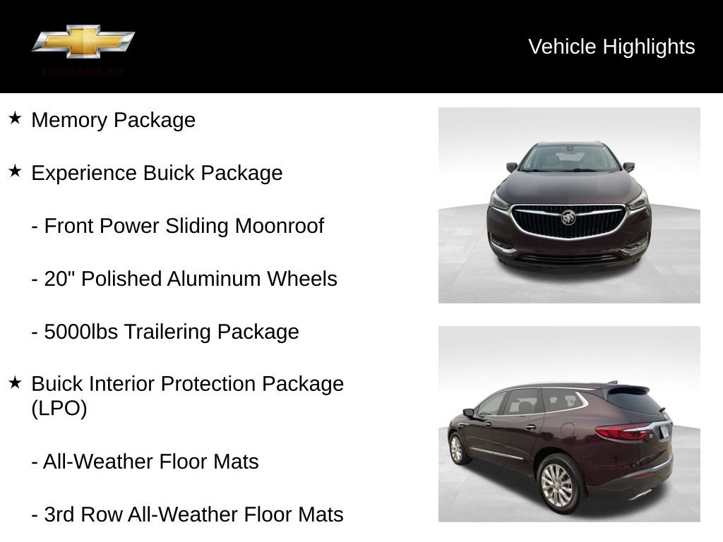 Used 2019 Buick Enclave Premium w/ Experience Buick Package AWD/4WD image 19