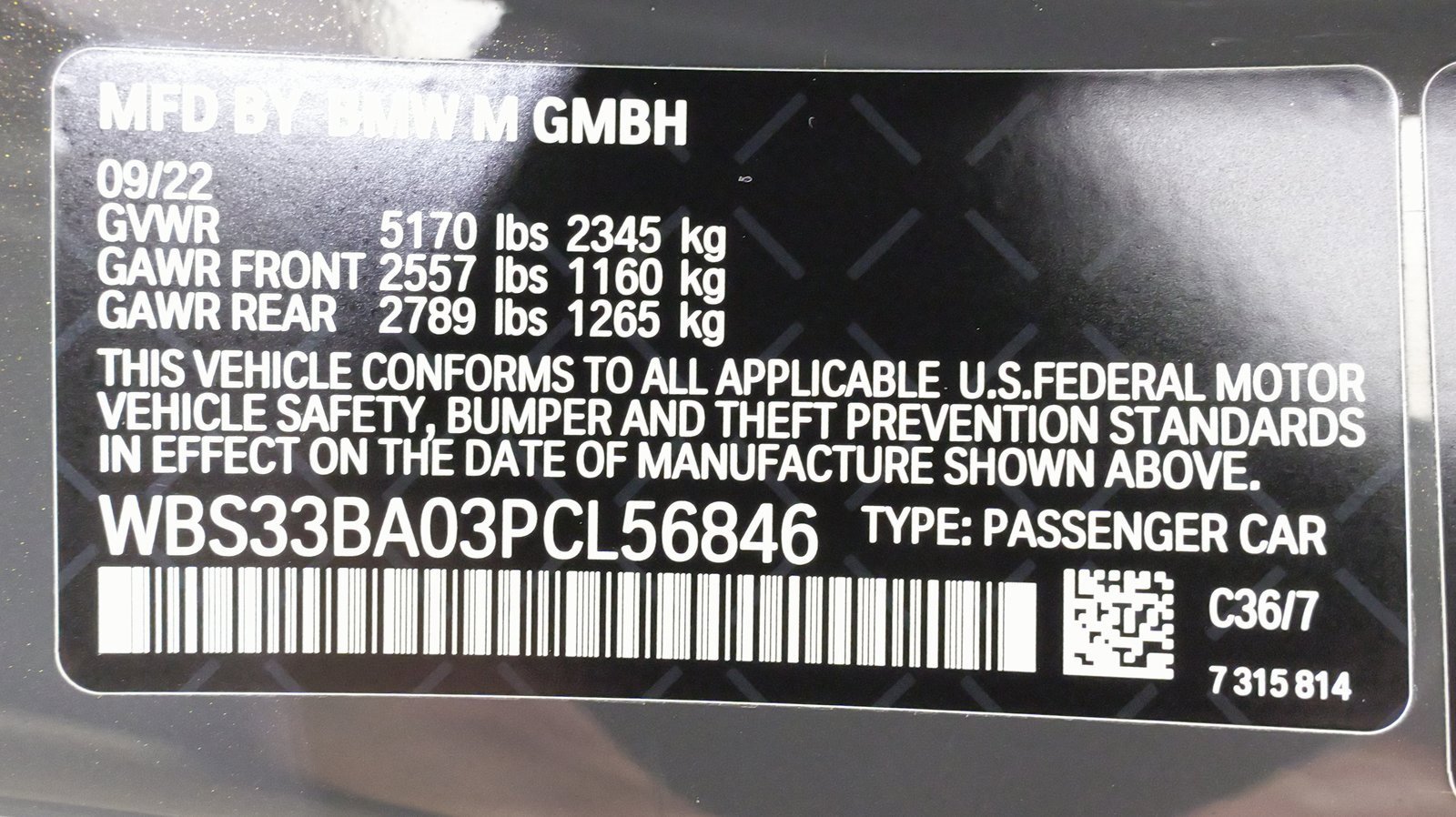 Used 2023 BMW M4 xDrive Competition image 68