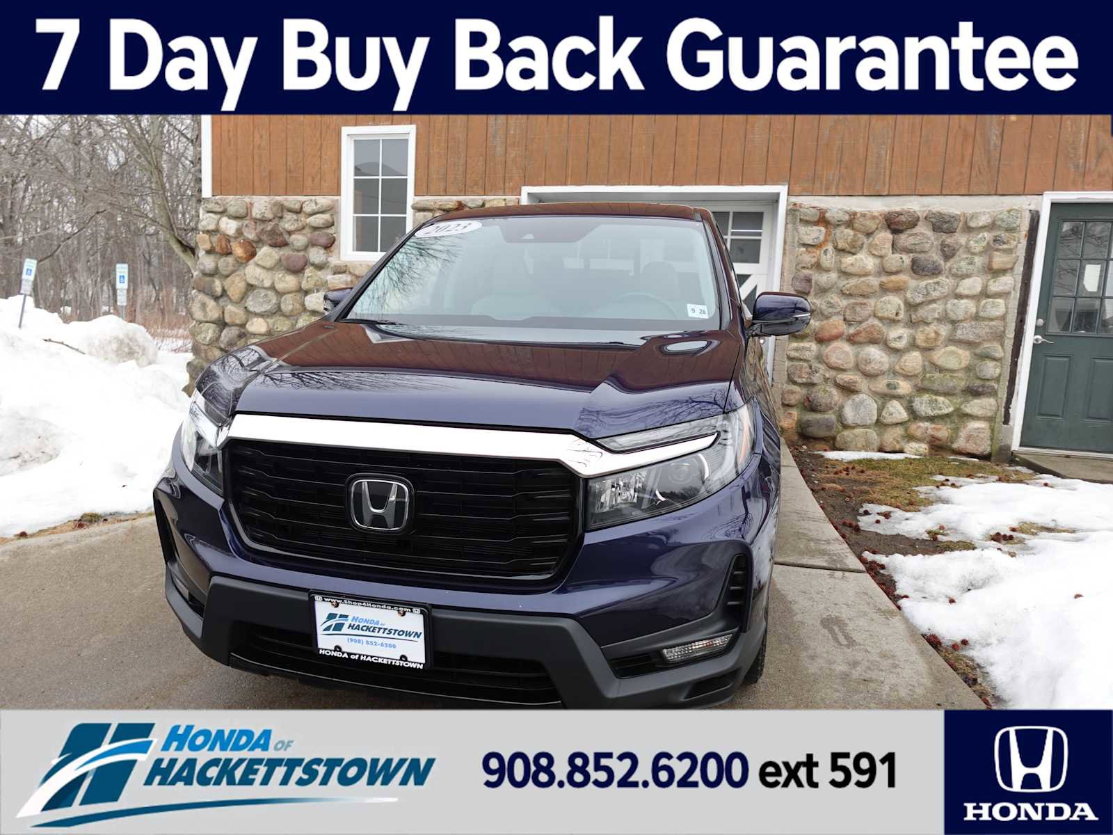 Certified 2023 Honda Ridgeline RTL-E image 1