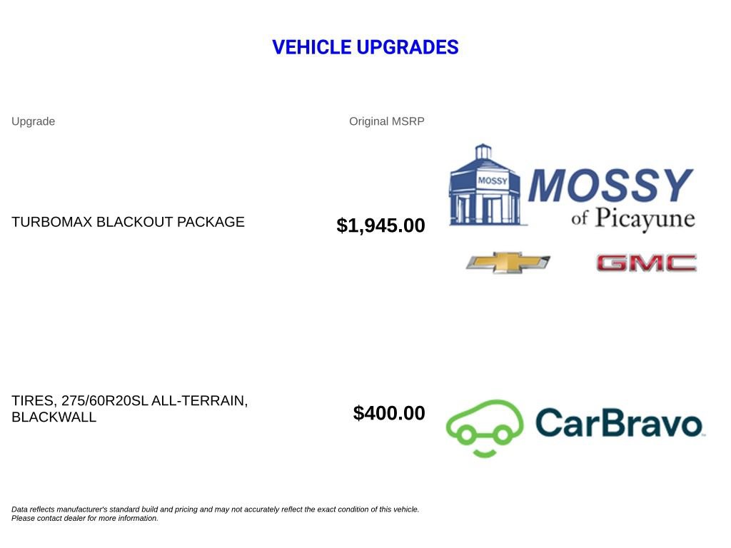 Certified 2025 Chevrolet Silverado 1500 Custom w/ Turbomax Blackout Package AWD/4WD image 13