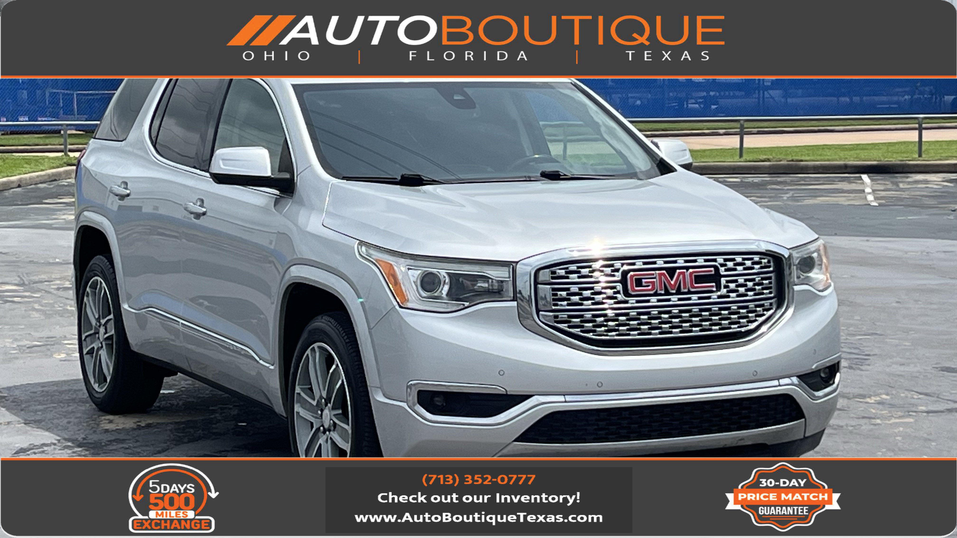 Used 2019 GMC Acadia Denali
