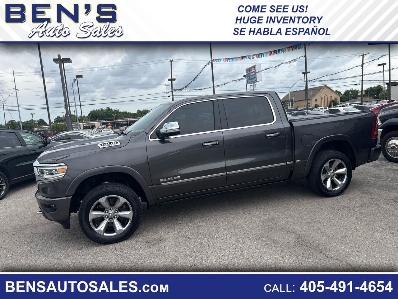 Used 2019 RAM 1500 Limited w/ Advanced Safety Group AWD/4WD image 1