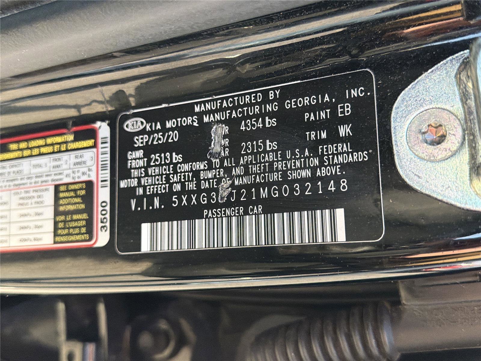 Used 2021 Kia K5 EX w/ EX Premium Package FWD image 34