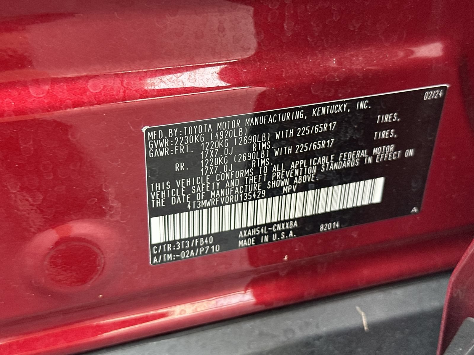 Used 2024 Toyota RAV4 LE AWD/4WD image 35