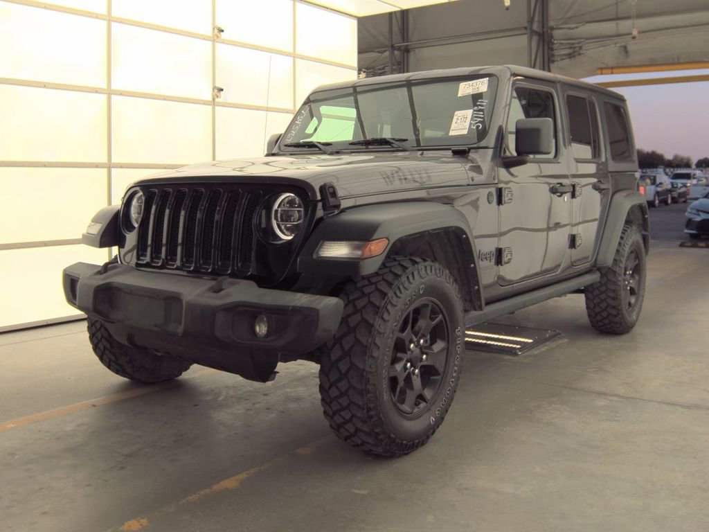 Used 2022 Jeep Wrangler Unlimited Sport image 1
