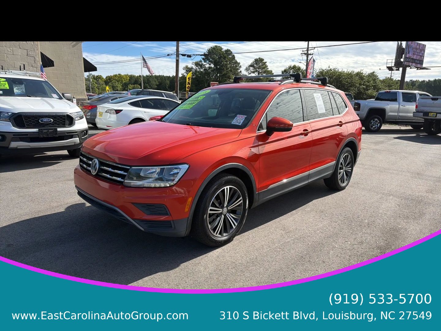 Used 2018 Volkswagen Tiguan SE w/ Panoramic Sunroof Package