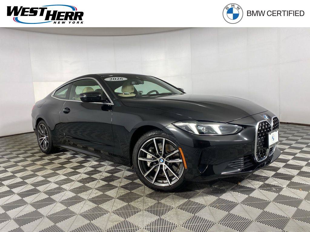 Certified 2026 BMW 430i xDrive Coupe w/ Premium Package