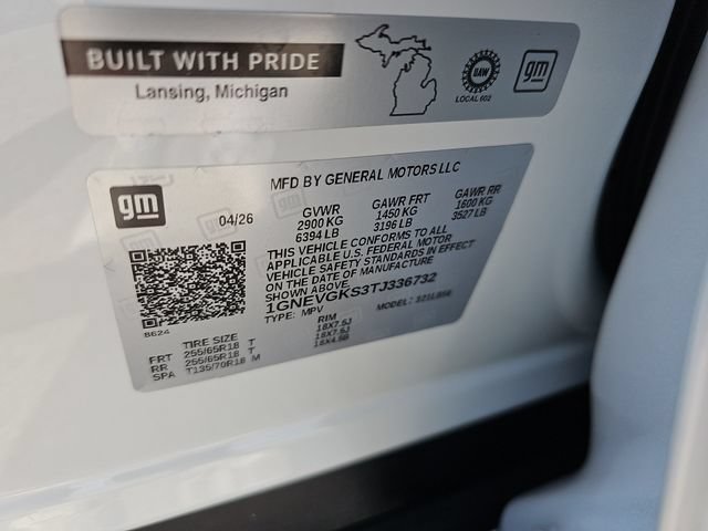 New 2026 Chevrolet Traverse LT w/ Enhanced Driving Package AWD/4WD image 34