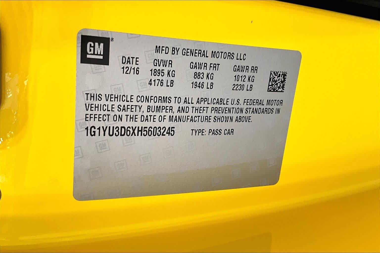 Used 2017 Chevrolet Corvette Z06 RWD image 37