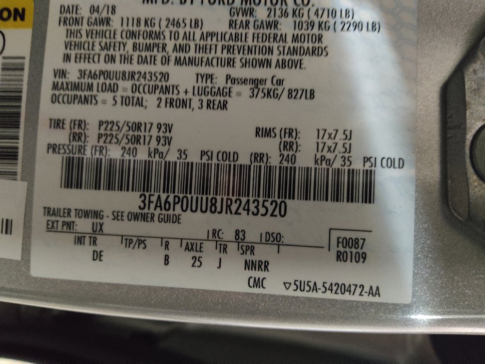 Used 2018 Ford Fusion S FWD image 33