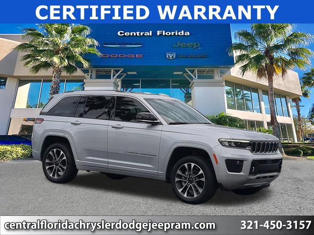 Used 2022 Jeep Grand Cherokee Overland w/ Adv Protech Group III AWD/4WD image 1