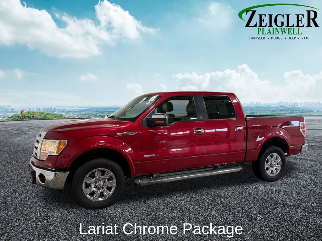 Used 2012 Ford F150 Lariat w/ Lariat Chrome Pkg image 4