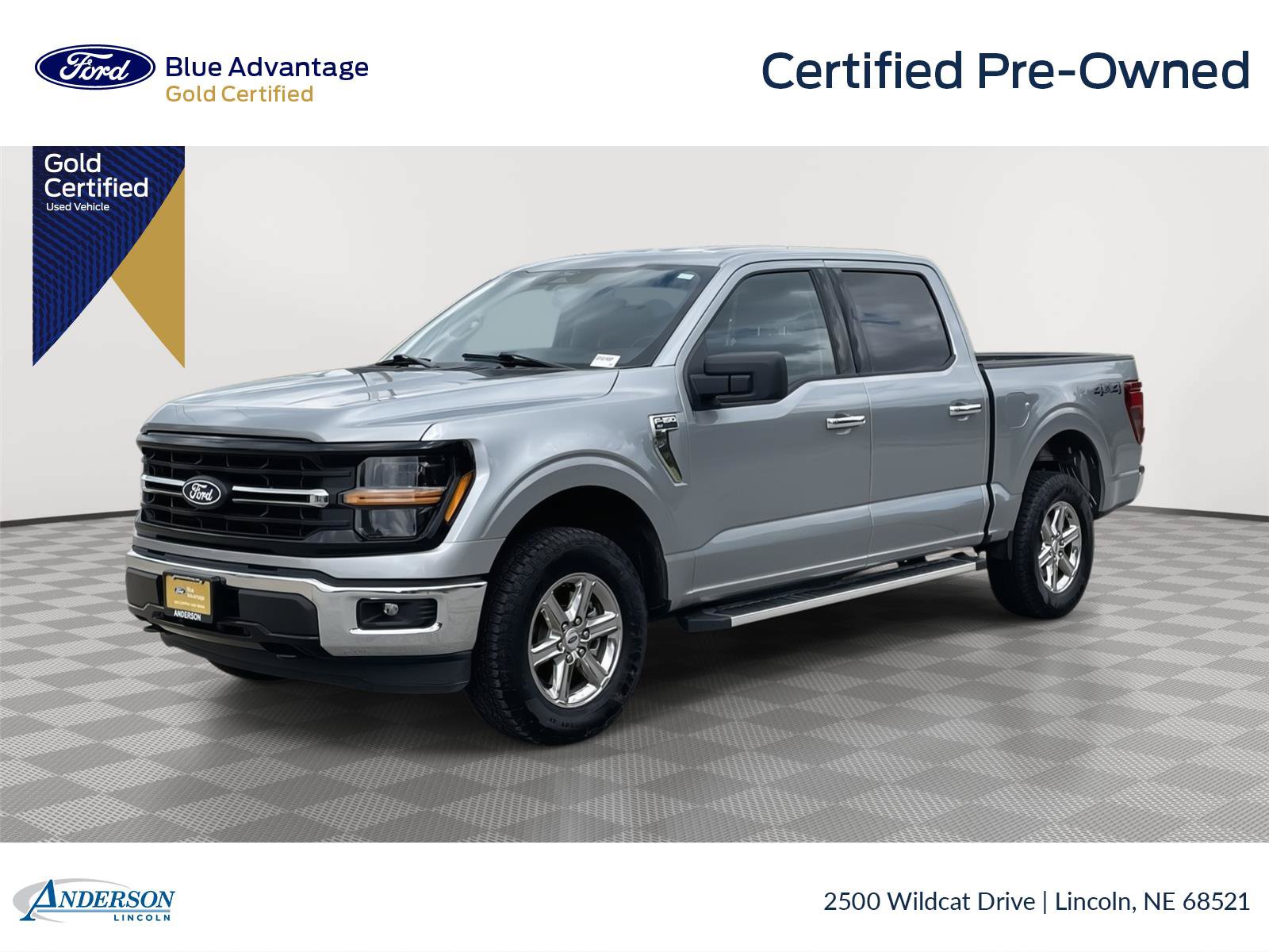 Certified 2025 Ford F150 XLT w/ Equipment Group 301A Standard AWD/4WD image 1