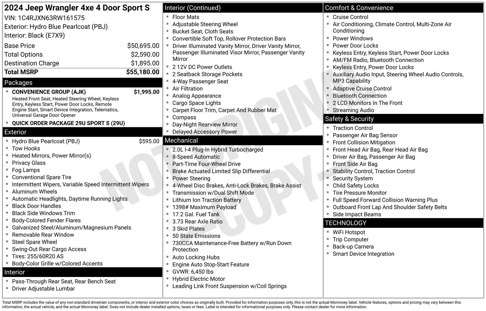 Used 2024 Jeep Wrangler Unlimited w/ Convenience Group image 6