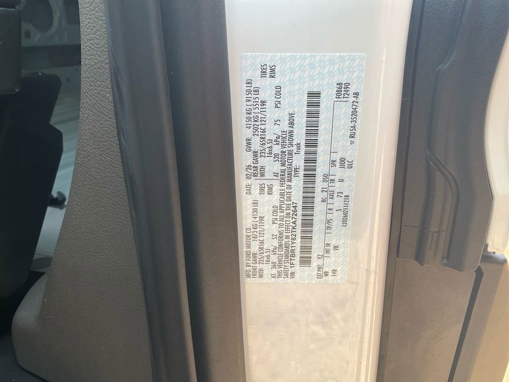 New 2026 Ford Transit 250 Low Roof RWD image 16