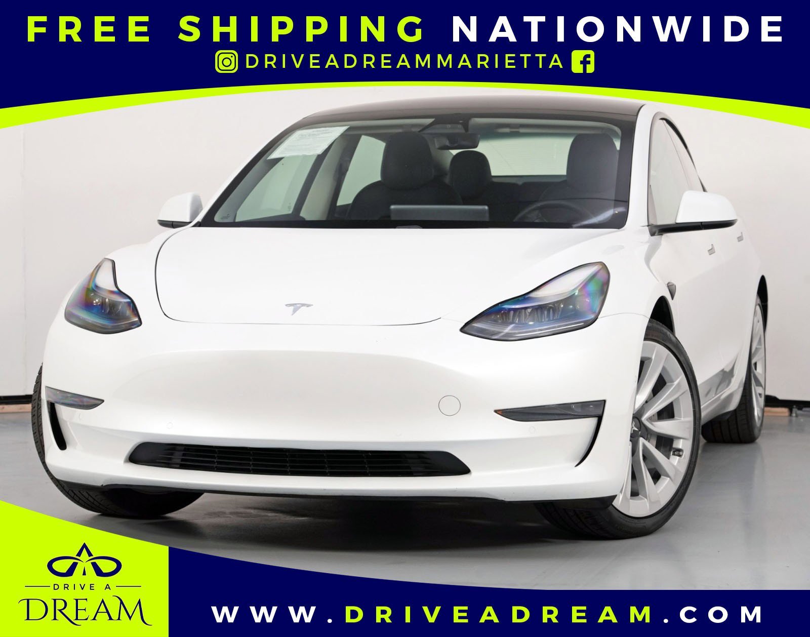 Used 2021 Tesla Model 3 Standard Range Plus